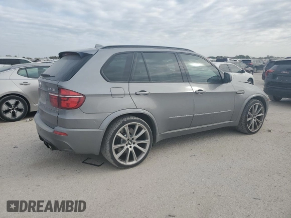 2013 BMW X5 M with VIN 5YMGY0C55D0C11953, listed as a Copart auction lot 72042214 with 72,407 mi miles and Salvage Title. Bid and sale history available at carsss.com. Image 3.