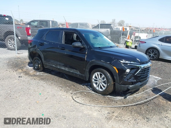 2025 Chevrolet TrailBlazer LS with VIN KL79MMSP8SB065034, listed as a IAAI auction lot 41811431 with Not Provided miles and . Bid and sale history available at DreamBid. Image 1.