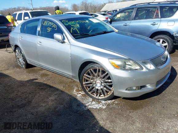 2006 Lexus GS 300 with VIN JTHCH96S460004367, listed as a IAAI auction lot 41875393 with 242,158 mi miles. Bid and sale history available at carsss.com. Image 1.