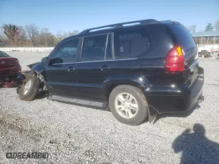 2005 Lexus GX 470 with VIN JTJBT20X050073477, listed as a Copart auction lot 49145655 with 209,857 mi miles and Salvage Title. Bid and sale history available at carsss.com. Image 2.