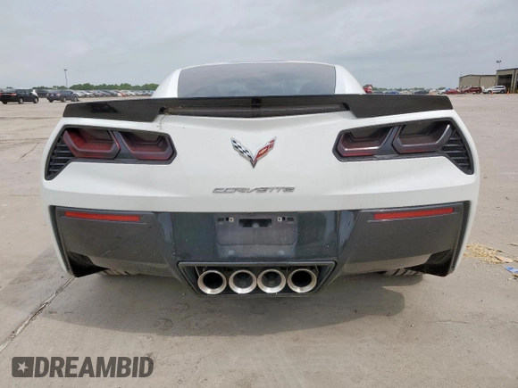 2016 Chevrolet Corvette 2LT with VIN 1G1YD2D70G5107856, listed as a Copart auction lot 58942415 with 83,049 mi miles and Salvage title. Bid and sale history available at DreamBid. Image 6.