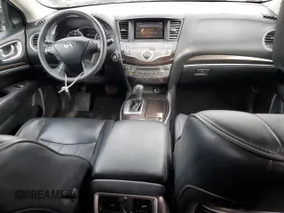 2013 Infiniti JX35 with VIN 5N1AL0MM0DC330861, listed as a Copart auction lot 45128415 with 146,219 mi miles and Salvage Title. Bid and sale history available at DreamBid. Image 8.