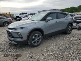 2024 Chevrolet Blazer LT with VIN 3GNKBJR42RS170162, listed as a Copart auction lot 57754705 with 13,644 mi miles and Clean title. Bid and sale history available at DreamBid. Image 1.