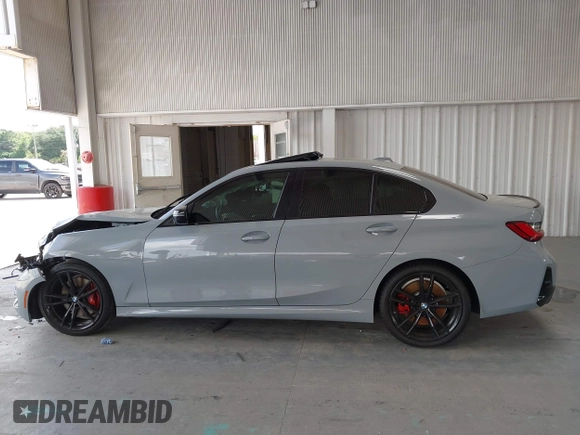 2023 BMW 3 Series 330i with VIN 3MW69FF01P8D33427, listed as a IAAI auction lot 42461734 with 15,587 mi miles and . Bid and sale history available at DreamBid. Image 14.