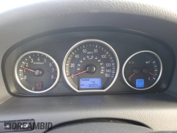 2011 Hyundai Veracruz GLS with VIN KM8NUDCC1BU158054, listed as a Copart auction lot 43576765 with 178,905 mi miles and Salvage Title. Bid and sale history available at DreamBid. Image 9.