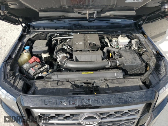 2022 Nissan Frontier S with VIN 1N6ED1EJ5NN663296, listed as a Copart auction lot 43087855 with 32,935 mi miles and Salvage Title. Bid and sale history available at carsss.com. Image 11.