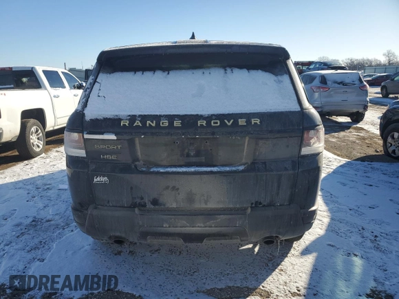 2017 Land Rover Range Rover Sport SE with VIN SALWG2FK2HA124571, listed as a Copart auction lot 89398505 with 94,159 mi miles and Salvage title. Bid and sale history available at DreamBid. Image 6.
