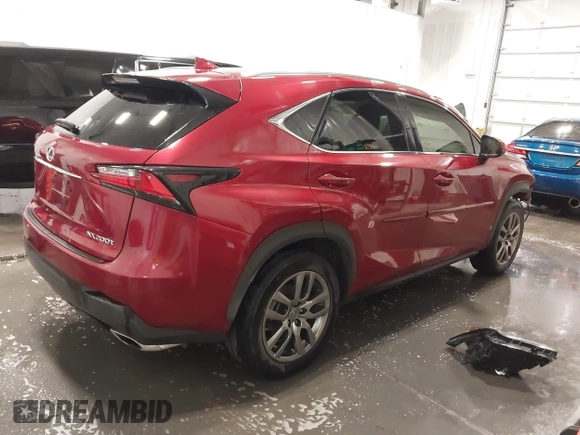 2016 Lexus NX 200t with VIN JTJYARBZ0G2049713, listed as a IAAI auction lot 41922296 with 132,526 mi miles. Bid and sale history available at carsss.com. Image 4.