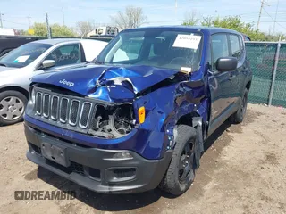 2018 Jeep Renegade Upland z VIN ZACCJBAB9JPH02125, wystawiony jako IAAI lot #42094193 z przebiegiem 91 003 mil mil oraz . Historia ofert i sprzedaży dostępna na DreamBid. Obrazek 6.
