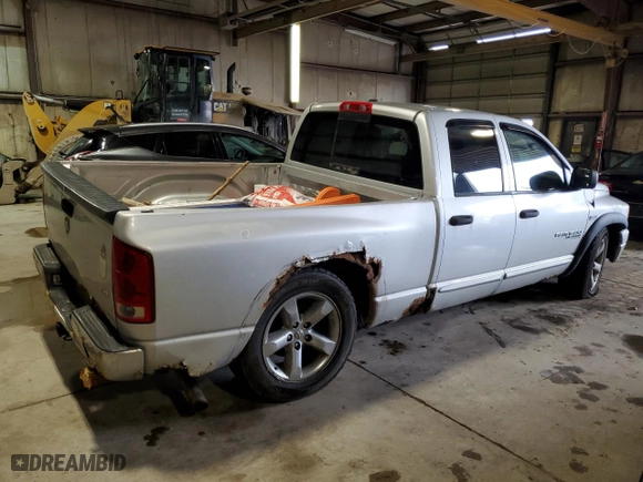2006 Dodge Ram 1500 SLT with VIN 1D7HA18296S676722, listed as a Copart auction lot 47537685 with 224,945 mi miles and Salvage Title. Bid and sale history available at carsss.com. Image 3.