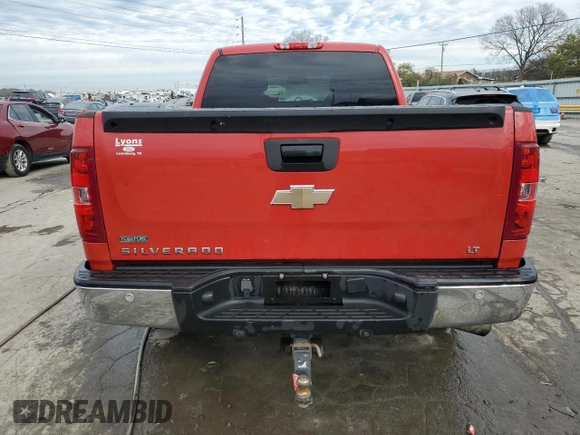 2011 Chevrolet Silverado 1500 LT with VIN 1GCRCSEA5BZ428849, listed as a Copart auction lot 80257134 with 227,523 mi miles and Salvage Title. Bid and sale history available at DreamBid. Image 6.