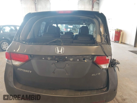 2014 Honda Odyssey Touring with VIN 5FNRL5H99EB105059, listed as a IAAI auction lot 42457672 with 240,581 mi miles and . Bid and sale history available at DreamBid. Image 6.