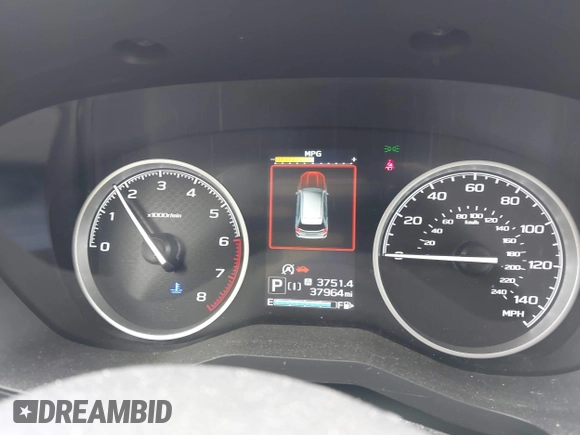 2019 Subaru Forester Premium with VIN JF2SKAGCXKH442640, listed as a IAAI auction lot 42488712 with 37,964 mi miles and . Bid and sale history available at DreamBid. Image 7.