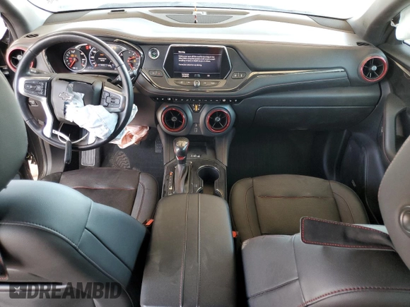 2020 Chevrolet Blazer RS с VIN 3GNKBERS6LS631408, выставлен на аукционе Copart как лот 64083785 с пробегом 47 307 миль миль и Списание • Salvage title. История ставок и продаж доступна на DreamBid. Изображение 8.