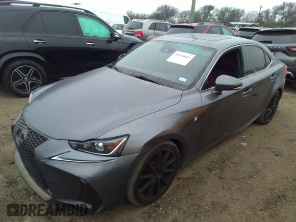 2017 Lexus IS 200t with VIN JTHBA1D23H5060486, listed as a IAAI auction lot 41545043 with 72,713 mi miles and . Bid and sale history available at DreamBid. Image 18.