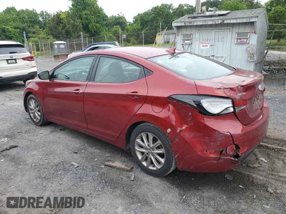 2015 Hyundai Elantra SE z VIN 5NPDH4AE1FH582987, wystawiony jako Copart lot #58307295 z przebiegiem 67 478 mil mil oraz Szkoda całkowita • Salvage title. Historia ofert i sprzedaży dostępna na DreamBid. Obrazek 2.
