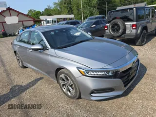 2019 Honda Accord EX-L with VIN 1HGCV2F57KA018314, listed as a Copart auction lot 63866865 with 76,598 mi miles and Clean title. Bid and sale history available at DreamBid. Image 1.