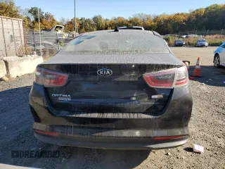 2014 Kia Optima Hybrid LX with VIN KNAGM4AD2E5070361, listed as a Copart auction lot 76683834 with 0 mi miles and Salvage Title. Bid and sale history available at carsss.com. Image 6.