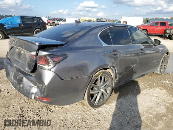 2016 Lexus GS 350 with VIN JTHBZ1BL3GA006793, listed as a Copart auction lot 43819005 with 101,882 mi miles and Salvage Title. Bid and sale history available at DreamBid. Image 3.