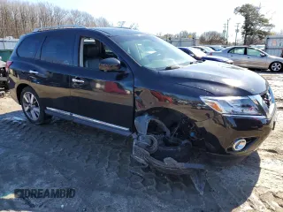 2013 Nissan Pathfinder S with VIN 5N1AR2MM8DC652237, listed as a Copart auction lot 44797235 with 136,219 mi miles and Clean Title. Bid and sale history available at carsss.com. Image 4.