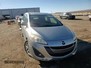 2014 Mazda 5 Touring with VIN JM1CW2CL0E0169665, listed as a Copart auction lot 80062594 with Not Provided miles and Salvage Title. Bid and sale history available at carsss.com. Image 14.