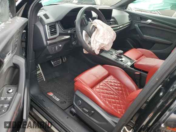 2019 Audi SQ5 Prestige with VIN WA1C4AFY3K2070890, listed as a Copart auction lot 49706185 with Not Provided miles and Salvage Title. Bid and sale history available at carsss.com. Image 8.
