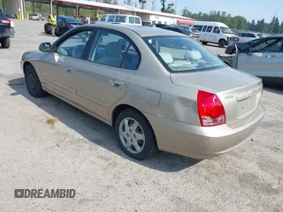 2006 Hyundai Elantra GLS with VIN KMHDN46D76U375496, listed as a IAAI auction lot 42583939 with 197,444 mi miles and . Bid and sale history available at DreamBid. Image 3.