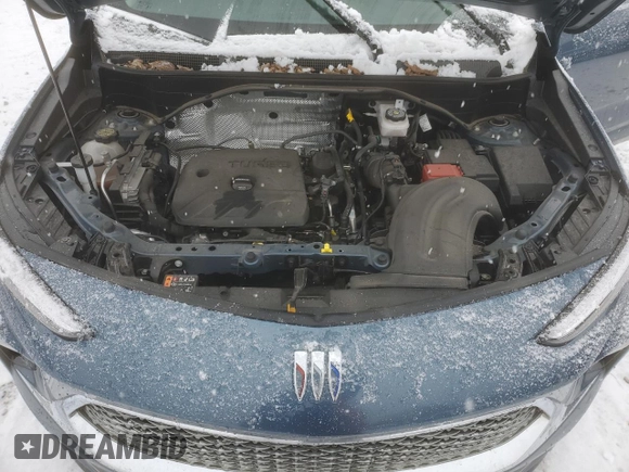 2024 Buick Encore GX Avenir z VIN KL4AMGSL9RB019571, wystawiony jako Copart lot #87971905 z przebiegiem 17 848 mil mil oraz Szkoda całkowita • Salvage title. Historia ofert i sprzedaży dostępna na DreamBid. Obrazek 12.