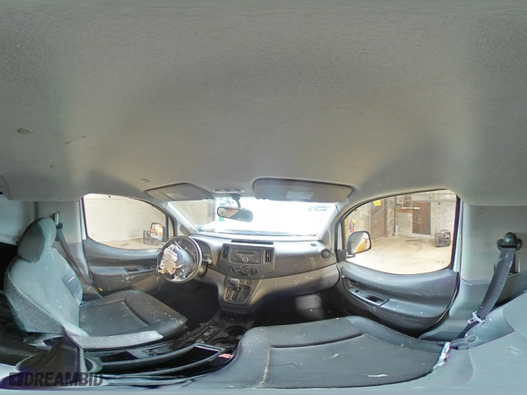 2015 Nissan NV200 S with VIN 3N6CM0KN3FK713290, listed as a Copart auction lot 66185494 with 0 miles and Salvage Title. Bid and sale history available at carsss.com. Image 15.
