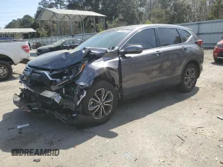 2020 Honda CR-V EX with VIN 5J6RW1H57LA001666, listed as a Copart auction lot 49203735 with 78,297 mi miles and Salvage Title. Bid and sale history available at carsss.com. Image 1.