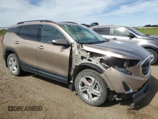 2018 GMC Terrain SLE z VIN 3GKALTEX6JL196702, wystawiony jako Copart lot #58669945 z przebiegiem 86 215 mil mil oraz Szkody całkowita. Historia ofert i sprzedaży dostępna na DreamBid. Obrazek 4.