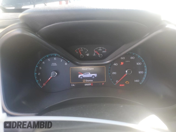 2020 GMC Canyon 4WD SLT with VIN 1GTG6DEN8L1104856, listed as a Copart auction lot 43580825 with 64,609 mi miles and Salvage Title. Bid and sale history available at carsss.com. Image 9.