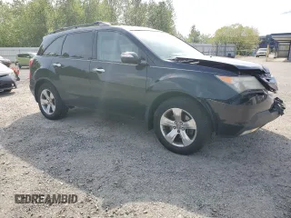 2007 Acura MDX Sport with VIN 2HNYD28867H503559, listed as a Copart auction lot 55153715 with 182,947 mi miles and Salvage Title. Bid and sale history available at carsss.com. Image 4.
