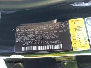 2010 BMW 5 Series 535i с VIN WBANW1C55AC166688, выставлен на аукционе IAAI как лот 42687741 с пробегом 62 090 миль миль и . История ставок и продаж доступна на DreamBid. Изображение 9.