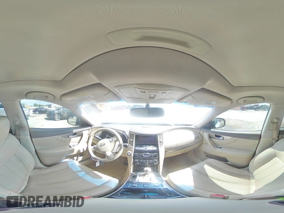 2014 Infiniti QX70 z VIN JN8CS1MU7EM450565, wystawiony jako Copart lot #55931325 z przebiegiem 159 813 mil mil oraz Szkoda całkowita • Salvage title. Historia ofert i sprzedaży dostępna na DreamBid. Obrazek 15.