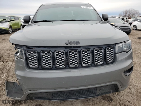2021 Jeep Grand Cherokee Laredo X with VIN 1C4RJEAG8MC713939, listed as a Copart auction lot 45969305 with 73,231 mi miles and Salvage Title. Bid and sale history available at carsss.com. Image 5.