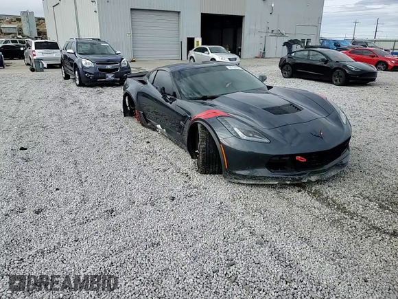 2019 Chevrolet Corvette Grand Sport 1LT with VIN 1G1YW2D77K5112524, listed as a Copart auction lot 86194904 with 33,679 mi miles and Salvage title. Bid and sale history available at DreamBid. Image 10.