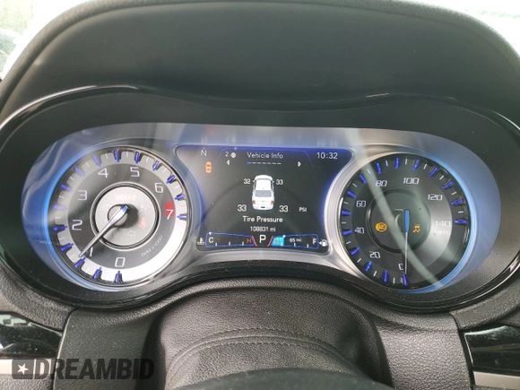 2017 Chrysler 300 S Alloy Edition with VIN 2C3CCABG0HH664704, listed as a Copart auction lot 50807355 with 108,831 mi miles and Salvage Title. Bid and sale history available at DreamBid. Image 9.