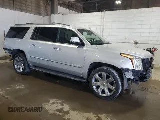 2019 Cadillac Escalade ESV Luxury with VIN 1GYS4HKJ9KR159805, listed as a Copart auction lot 54040405 with 89,302 mi miles and Salvage title. Bid and sale history available at DreamBid. Image 4.