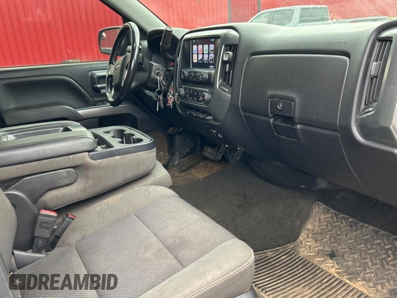 2017 Chevrolet Silverado 1500 LT with VIN 1GCUKREC0HF183203, listed as a Copart auction lot 47497405 with 163,474 mi miles and Clean Title. Bid and sale history available at DreamBid. Image 5.