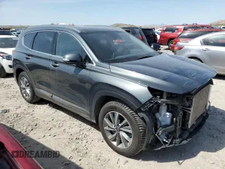2020 Hyundai Santa Fe Limited with VIN 5NMS5CADXLH208078, listed as a Copart auction lot 52400485 with 60,683 mi miles and Salvage Title. Bid and sale history available at DreamBid. Image 4.