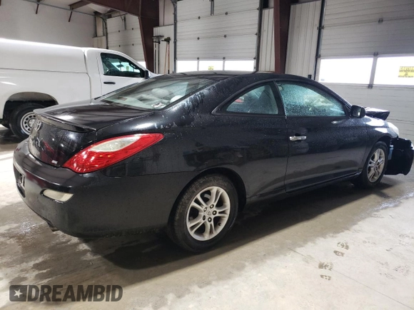 2007 Toyota Solara SE with VIN 4T1CE30PX7U754499, listed as a Copart auction lot 58711125 with 166,200 mi miles and Salvage title. Bid and sale history available at DreamBid. Image 3.