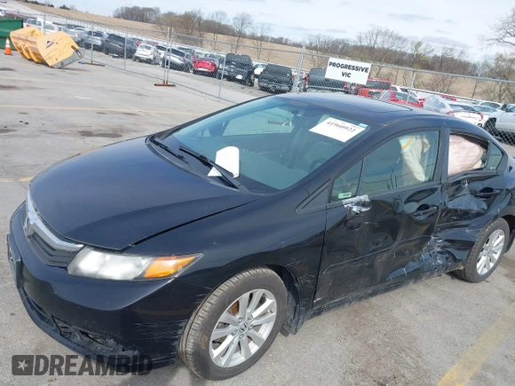 2012 Honda Civic EX with VIN JHMFB2F84CS002015, listed as a IAAI auction lot 41960922 with 188,152 mi miles and . Bid and sale history available at DreamBid. Image 17.