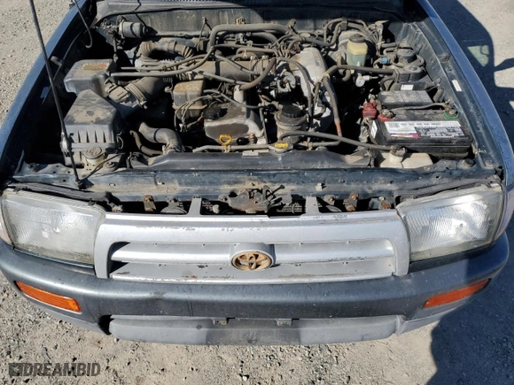 1997 Toyota 4Runner with VIN JT3GM84R5V0016071, listed as a Copart auction lot 47036675 with 206,397 mi miles and Clean Title. Bid and sale history available at carsss.com. Image 12.