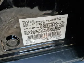 2015 Mitsubishi Outlander Sport SE with VIN 4A4AR4AU9FE047681, listed as a Copart auction lot 52528385 with 110,704 mi miles and Clean Title. Bid and sale history available at carsss.com. Image 13.