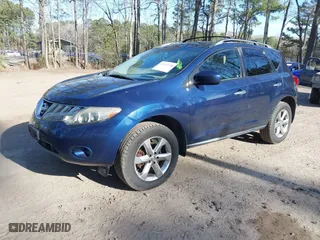 2010 Nissan Murano SL with VIN JN8AZ1MW1AW133030, listed as a IAAI auction lot 41732718 with 184,016 mi miles. Bid and sale history available at carsss.com. Image 2.