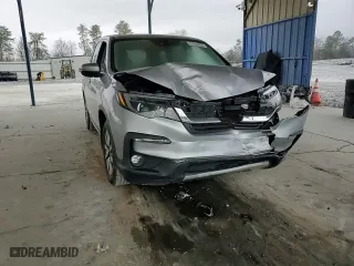 2021 Honda Pilot EX-L with VIN 5FNYF5H54MB016627, listed as a Copart auction lot 43846055 with 51,919 mi miles and Salvage Title. Bid and sale history available at carsss.com. Image 11.