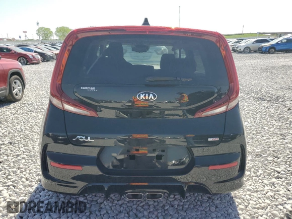2021 Kia Soul Turbo with VIN KNDJ53AF5M7766491, listed as a Copart auction lot 49648625 with 32,443 mi miles and Salvage Title. Bid and sale history available at DreamBid. Image 6.