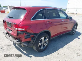 2019 Mercedes-Benz GLC 300 with VIN WDC0G4JB0KF657118, listed as a IAAI auction lot 42318010 with 77,578 mi miles and . Bid and sale history available at DreamBid. Image 4.