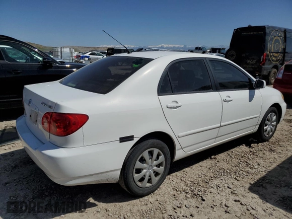 2006 Toyota Corolla CE with VIN JTDBR32EX60069960, listed as a Copart auction lot 53482945 with 240,214 mi miles and Salvage Title. Bid and sale history available at DreamBid. Image 3.